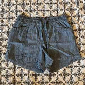 Denim Design Pull On Shorts